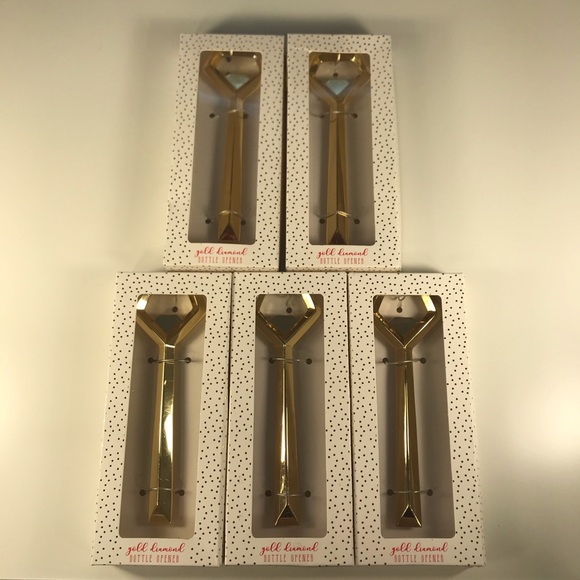 Crown & Ivy Gold Flat Bottle Opener - Picture 3 of 5